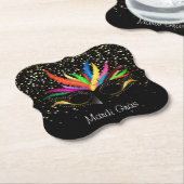 Mardi Gras Paper Untersetzer (angewinkelt)