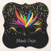 Mardi Gras Paper Untersetzer (Vorderseite)