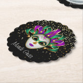 Mardi Gras Paper Untersetzer (angewinkelt)