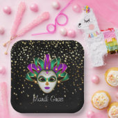 Mardi Gras Pappteller (Party)