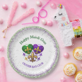 Mardi Gras Pappteller (Party)