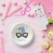 Mardi Gras Pappteller (Party)