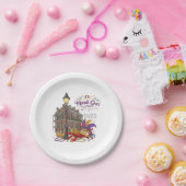 Mardi Gras Pappteller (Party)