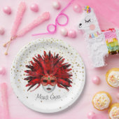 Mardi Gras Pappteller (Party)