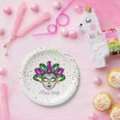 Mardi Gras Pappteller (Party)