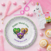 Mardi Gras Pappteller (Party)