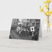 Mardi Gras Parade, 1906 Karte (Gelbe Blume)