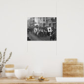 Mardi Gras Parade, 1906. Vintages Foto Poster (Küche)