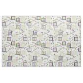 Mardi Gras Parade Route 18x18 Tile Größe Stoff (Yard (91,4 cm))
