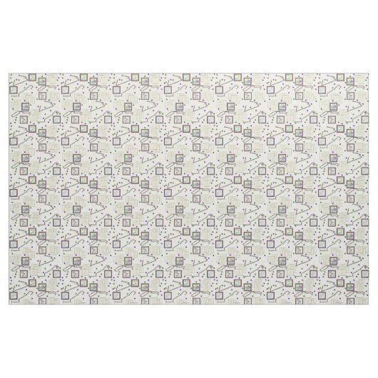 Mardi Gras Parade Tour Stoff (Fat Quarter (45,7 x 55,9 cm))