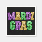 Mardi Gras Partp Paper Napkin Serviette (Vorderseite)