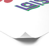 Mardi Gras Party Crawdad Poster (Ecke)