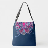 Mardi Gras Party Crossbody Tasche (groß) (Rückseite)