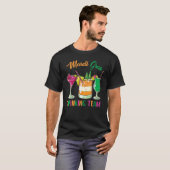 Mardi Gras Party Drinking Team Crawfish Carnival P T-Shirt (Vorne ganz)