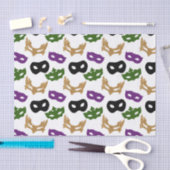 Mardi Gras Party Frische Pasta machen Seidenpapier (Handwerk)