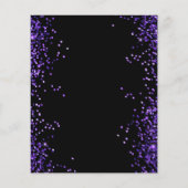 Mardi Gras Party Glitzer Event Flyer (Hinten)