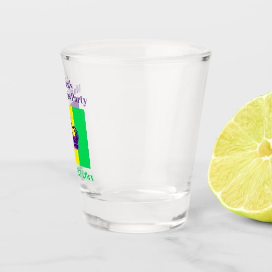 Mardi Gras Party New Orleans Nola Schnapsglas (Rechts)