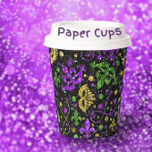 Mardi Gras Party Paper Cup Pappbecher