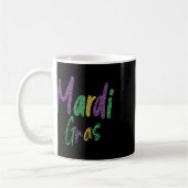 Mardi Gras Party Shirt Kaffeetasse (Links)
