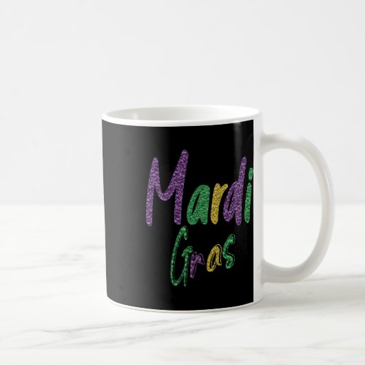 Mardi Gras Party Shirt Kaffeetasse (Rechts)