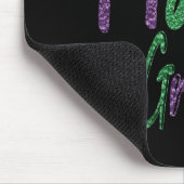 Mardi Gras Party Shirt Mousepad (Ecke)