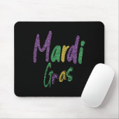 Mardi Gras Party Shirt Mousepad (Mit Mouse)