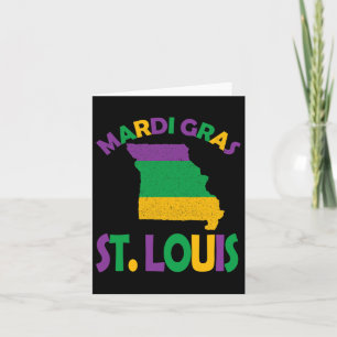 Mardi Gras Party St. Louis Missouri Karte
