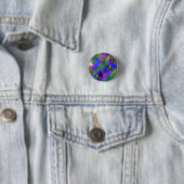 Mardi Gras Pattern Button (Beispiel)