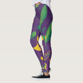 Mardi Gras Pattern Masquerade Leggings (Links)