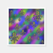 Mardi Gras Pattern Serviette (Vorderseite)