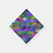 Mardi Gras Pattern Serviette (Ecke)