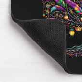 Mardi Gras-Perlenbaum-Karneval New Orleans 2026 Mä Mousepad (Ecke)