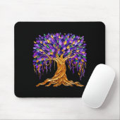 Mardi Gras-Perlenbaum-Karneval New Orleans Frauen  Mousepad (Mit Mouse)