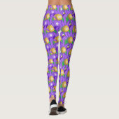 Mardi Gras Perlmuster Leggings (Rückseite)