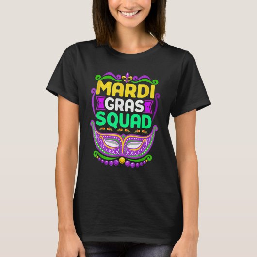 Mardi Gras Piazza della Riforma Party T-Shirt (Vorderseite)