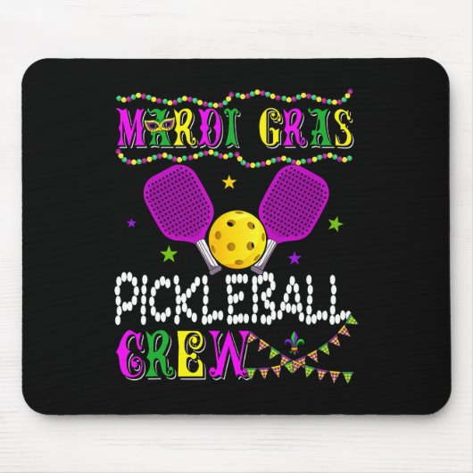 Mardi Gras Picklell Crew Ausrüstung Spieler Parade Mousepad (Vorne)