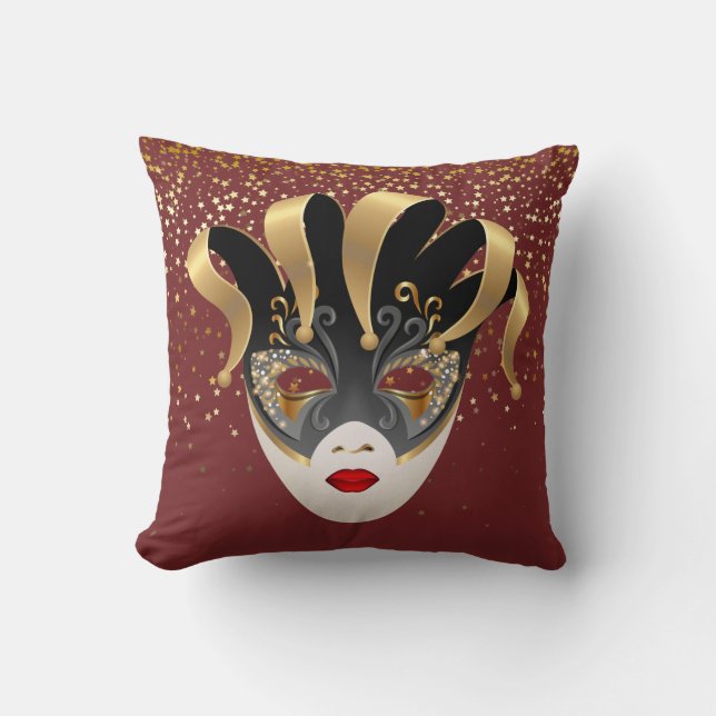 Mardi Gras Pillow Kissen (Vorderseite)