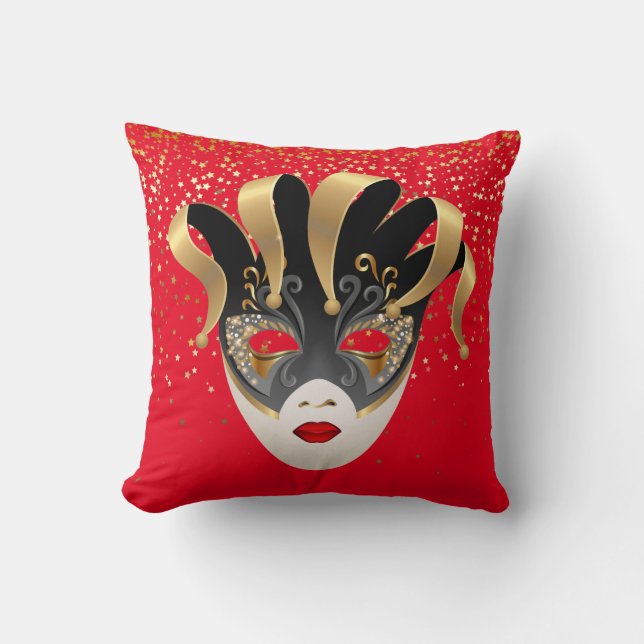 Mardi Gras Pillow Kissen (Vorderseite)