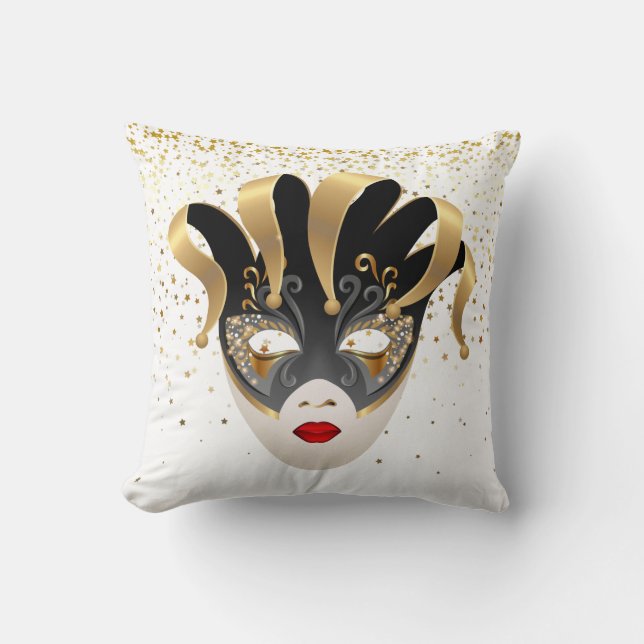 Mardi Gras Pillow Kissen (Vorderseite)