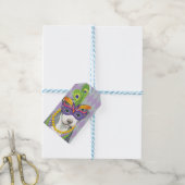 Mardi Gras Pit Bull Geschenkanhänger (Mit Garn)