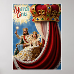 Mardi Gras Plakat