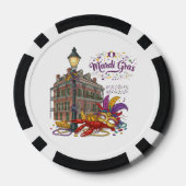 Mardi Gras Pokerchips (Rückseite)
