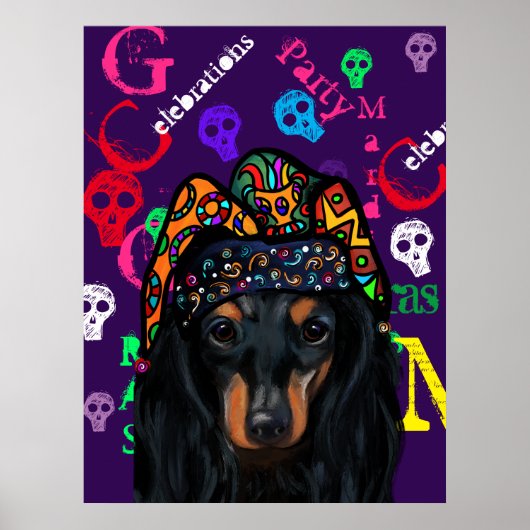 Mardi GRAS Poster (Vorne)