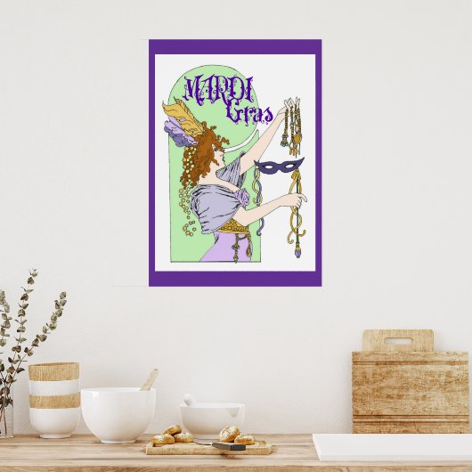 Mardi Gras Poster (Küche)