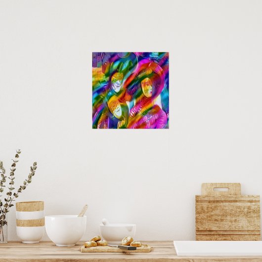 Mardi Gras Poster (Küche)