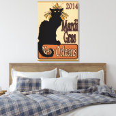 Mardi Gras Poster 2014 Leinwanddruck (Insitu (Schlafzimmer))