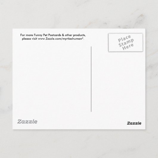 Mardi Gras Postkarte (Rückseite)