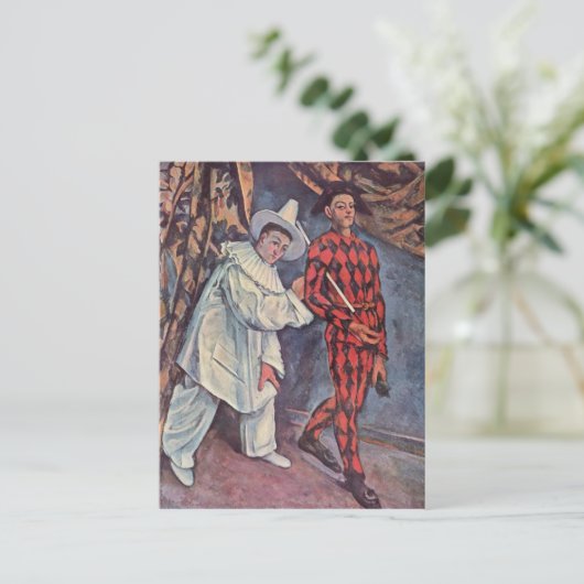 Mardi Gras Postkarte (Stehend Vorderseite)