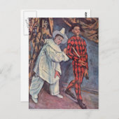 Mardi Gras Postkarte (Vorne/Hinten)