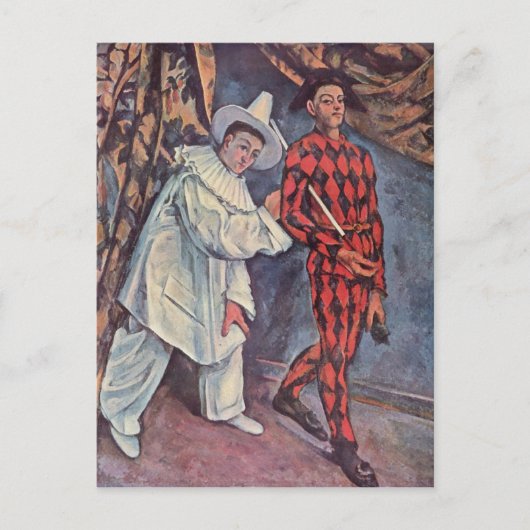 Mardi Gras Postkarte (Vorderseite)